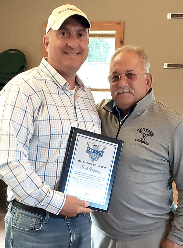 Scott Maloney with Mike Simon